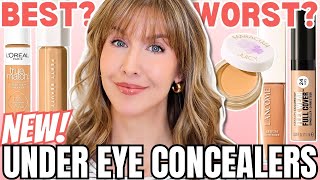 BEST amp WORST New Concealers for Dark Circles amp Mature Dry Under Eyes  2024 [upl. by Llerred120]