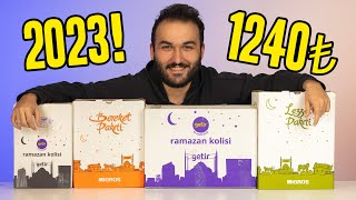 RAMAZAN PAKETLERİNİ İNCELEDİM 2023 [upl. by Ilehs845]