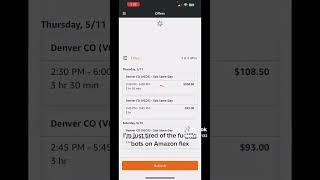 Amazon flex driver bot for the highest orders grabber works for android and iOSTEXT 1 3023932633 [upl. by Aliahs]