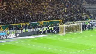 FC Nantes Fans Protest During Match Against Le Havre [upl. by Arbas626]