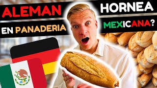 🇲🇽🥖ASÍ hacen LOS BOLILLOS de GUADALAJARA 🧑‍🍳  🇩🇪 ALEMAN en una PANADERIA MEXICANA ALEMAN en MEXICO [upl. by Yldarb]