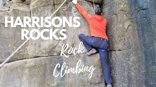 Rock Climbing On Southern Sandstone At Harrisons Rocks [upl. by Corabelle]