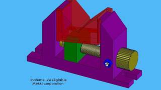 système Vé réglables liaison mécaniques [upl. by Lanevuj]