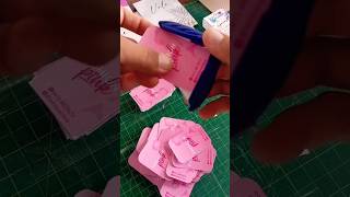 Redondeando esquinas de tags scrapbooking manualidades tatjetas shorts [upl. by Ittap]