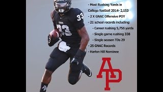 Terrell Watson  RB  Azusa Pacific University Watson4Harlon [upl. by Tarrant]