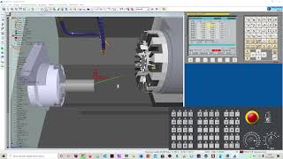 Swansoft FANUC CNC Lathe Simulator Tutorial [upl. by Amann]