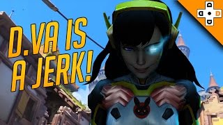 Overwatch Funny amp Epic Moments 95  DVA IS A JERK  Highlights Montage [upl. by Gilead]