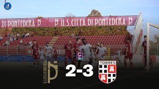 Serie C 20242025 PontederaSassari Torres 23 [upl. by Orelee]