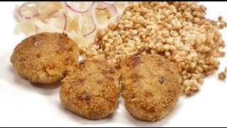 How to cook Eastern style burgers cutlet meat rissoles cotelette kotleta Step By Step Guide [upl. by Ahsinod]