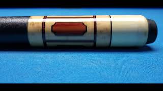 Mcdermott D24 pool cue  Roll test number 2 [upl. by Anatolio581]