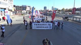 Türkİş’in Ankara’da düzenlediği “Zordayız Geçinemiyoruz” mitingindeydik [upl. by Bondy]