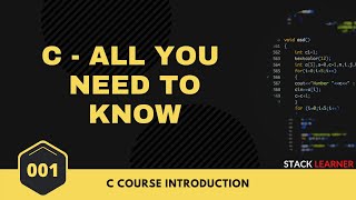 001 C Course Introduction  C All You Need to Know  C Bangla Tutorials [upl. by Lacombe]