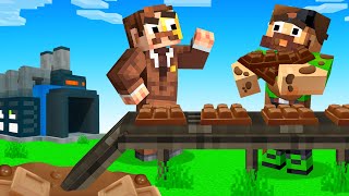 Crafting INFINITE CHOCOLATE in Minecraft Create [upl. by Enovaj]