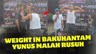 RUSUH🔥Weight In Yunus Sasmita vs Adam Bokir Sasmita dan Chima Nyaris Rusuh Saat Sesi Face Off [upl. by Knapp223]