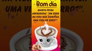 Mensagem de Bom Dia Abençoada Quinta Feira [upl. by Solenne148]