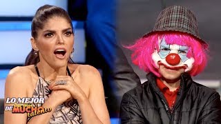 ANA BARBARA SE LLEVA TREMENDO SUSTO CON EL KOMPAYASO JR [upl. by Osnofedli82]