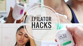 How to Use Epilator  Epilator Hair Removal Hacks  Philips Satinelle Epilator  SuperWowStyle [upl. by Anasiul]