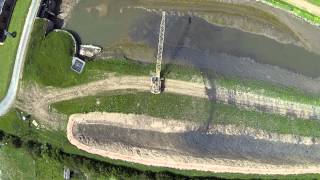 TYDD GOTE PUMPING STATION DREDGING WORK [upl. by Longwood]