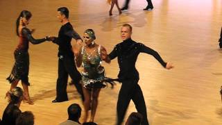 138 Ryzhykov Maksym amp Chachua Salome Hungaria Dance Open 2016 [upl. by Orgalim565]