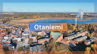 Otaniemi  Aerial Drone Footage from Espoo Finland [upl. by Ahsiekan]