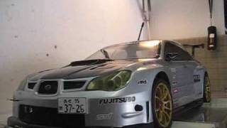 RC Dyno HPI Drift Subaru WRX WRC STI turbo [upl. by Hazmah214]