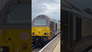 DB Class 67 passes Portchester [upl. by Avehsile]