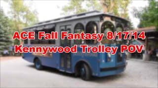 Kennywood 2014 Trolley POV Fall Fantasy [upl. by Yramanna]