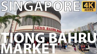 🇸🇬 Tiong Bahru Market Singapore Walking Tour 4K 30fps [upl. by Loretta675]