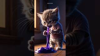 Dad Cat stole Gold to save his Son 🙀 cat catsoftiktok shortsfeed trendingshorts viralshorts [upl. by Fulks]