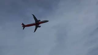 JetStar A321251NX Neo VHOYK taking off on 32 runway Gold Coast Airport [upl. by Mylor]