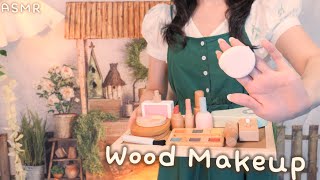 ASMR🍄숲속의 나무 메이크업amp네일 살롱🌿판타지 상황극  네일 바르는 소리 좋음  Wooden MakeupampNail Salon in the ForestFantasy [upl. by Ellenet594]