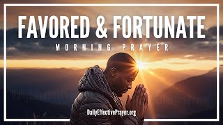 A Powerful Morning Prayer For Divine Favor In Your Life Gods Favor Will Make a Way For You [upl. by Eelymmij948]