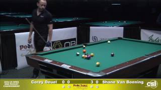 Match 9 Corey Deuel vs Shane VanBoening [upl. by Asseram]