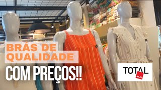 Tour no Shopping Total Brás com roupas de qualidade no ATACADO [upl. by Mamoun660]