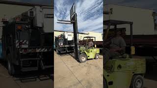 lot 45  Clark C500YS60 Gas Forklift [upl. by Hofmann]