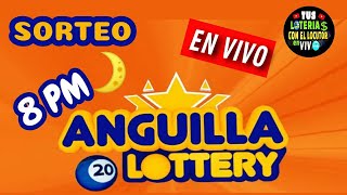 Transmision Sorteos ⭐Anguilla Lottery 8 pm VIVO de hoy lunes 8 de enero del 2024 [upl. by Stanton]