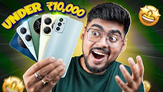 Top 5 Best Phones under 10k Best Gaming Top Display camera Smartphone in 10000 [upl. by Rutherford]