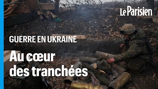 « Baissetoi et cours  »  en Ukraine le quotidien des soldats dans les tranchées du Donbass [upl. by Lawler664]