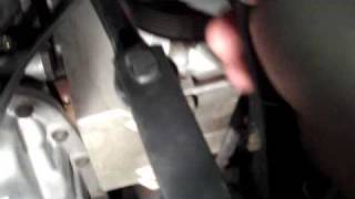 Serpentine Belt Replacement Howto DIY [upl. by Aicilic]