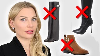 10 Boots Elegant Ladies NEVER Wear [upl. by Friedrick]