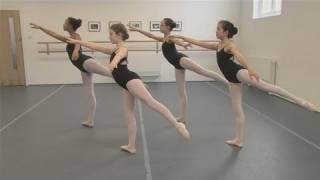 How To Practice The Arabesque In Ballet [upl. by Carilla59]