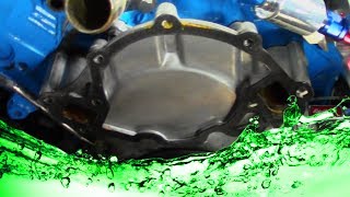 A Pesky Timing Cover Leak On The Mustang  Dont Rush Please Use Quality Gaskets [upl. by Aphrodite510]