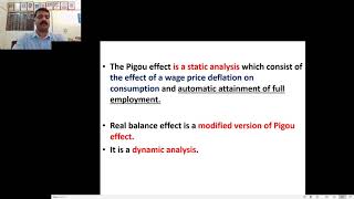 Difference between Pigou Effect and Real Balance Effect [upl. by Sadirah424]