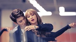 Dance Practice 효린Hyolyn X 주영Jooyoung  지워Erase 주차장 안무영상 [upl. by Udall]