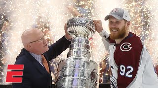 FULL Colorado Avalanche 2022 Stanley Cup Finals Trophy Ceremony  NHL on ESPN [upl. by Arenat]