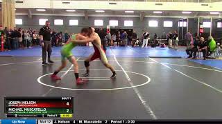 U23 60 KG Joseph Nelson Bearcat Wrestling Club Vs Michael Muscatello Hunterdon Hills Wrestling Clu [upl. by Luigi669]