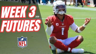 NFL Futures Update  Week 3 [upl. by Anom]