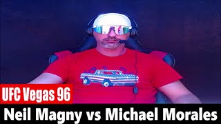 UFC Vegas 96 Neil Magny vs Michael Morales PREDICTION [upl. by Niret]