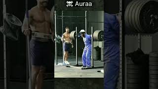 Aura 😮 Heavy weight lifting 💪motivation gym bodybuilding shorts trending [upl. by Ellennoj299]