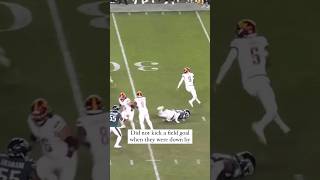 Every single kick was curving with no wind shorts nfl eagles commanders [upl. by Zingale6]